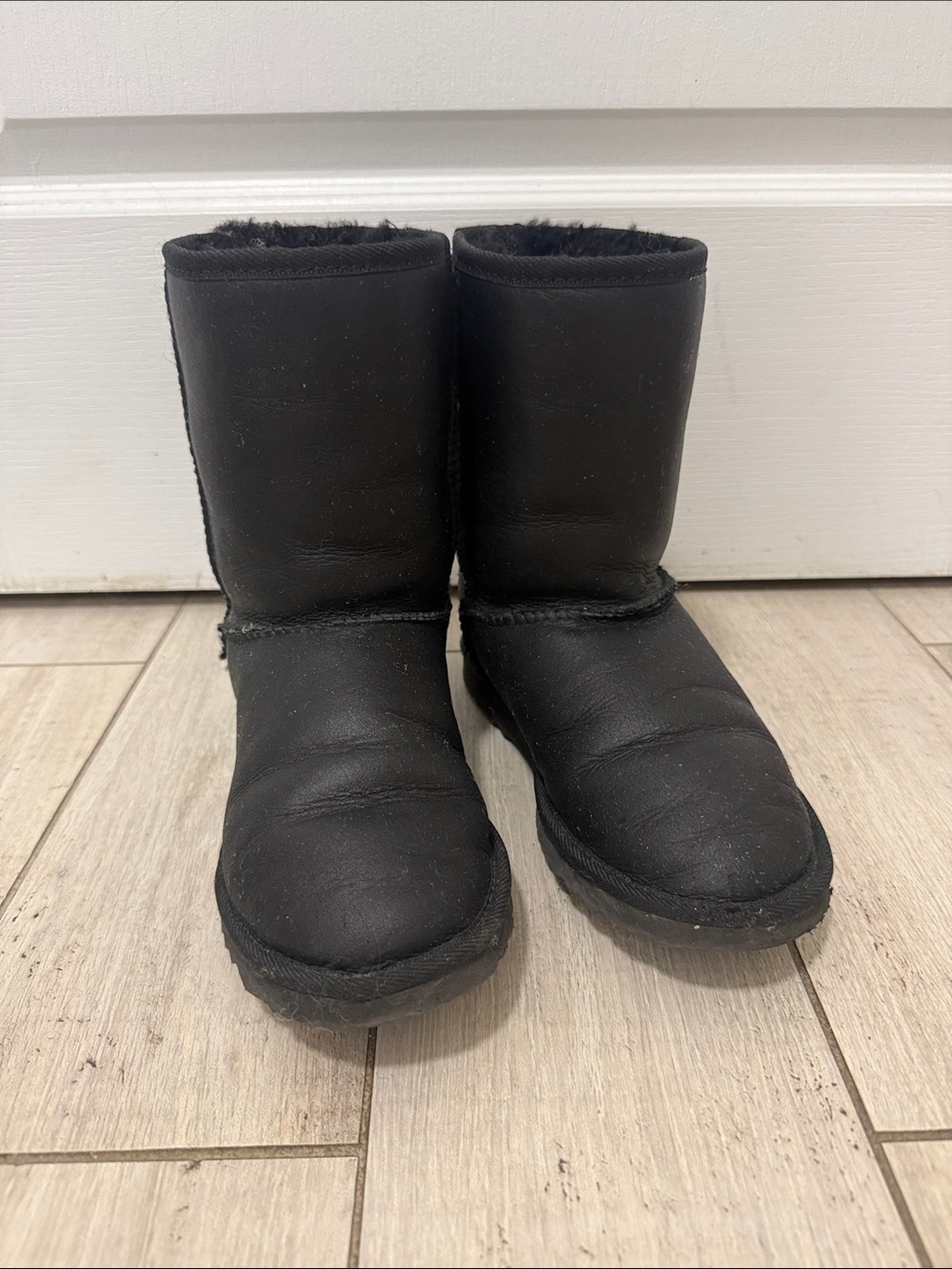 UGG Black Classic Short Winter Boots